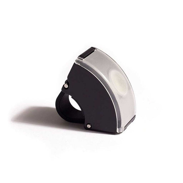 Luz delantera Bookman curve LED USB 22-42mm Negro