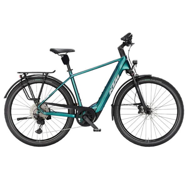 Bicicleta eléctrica de Trekking KTM Macina Style 810 H Green Purple Flip Matt 2026