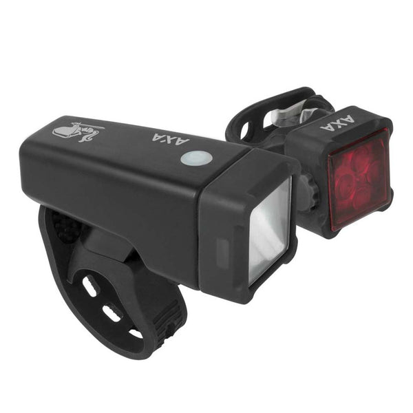 Juego de luces AXA Niteline T4-R LED USB negro