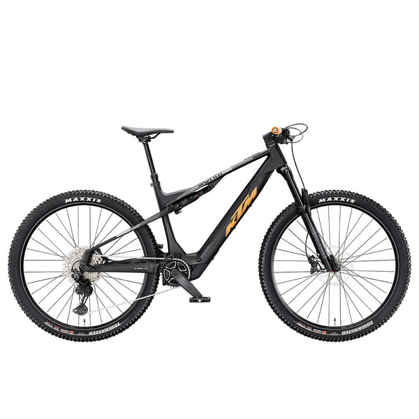 Bicicleta eléctrica KTM Macina Scarp SX Elite 2026 - FLAMING BLACK MATT (FRESH ORANGE)